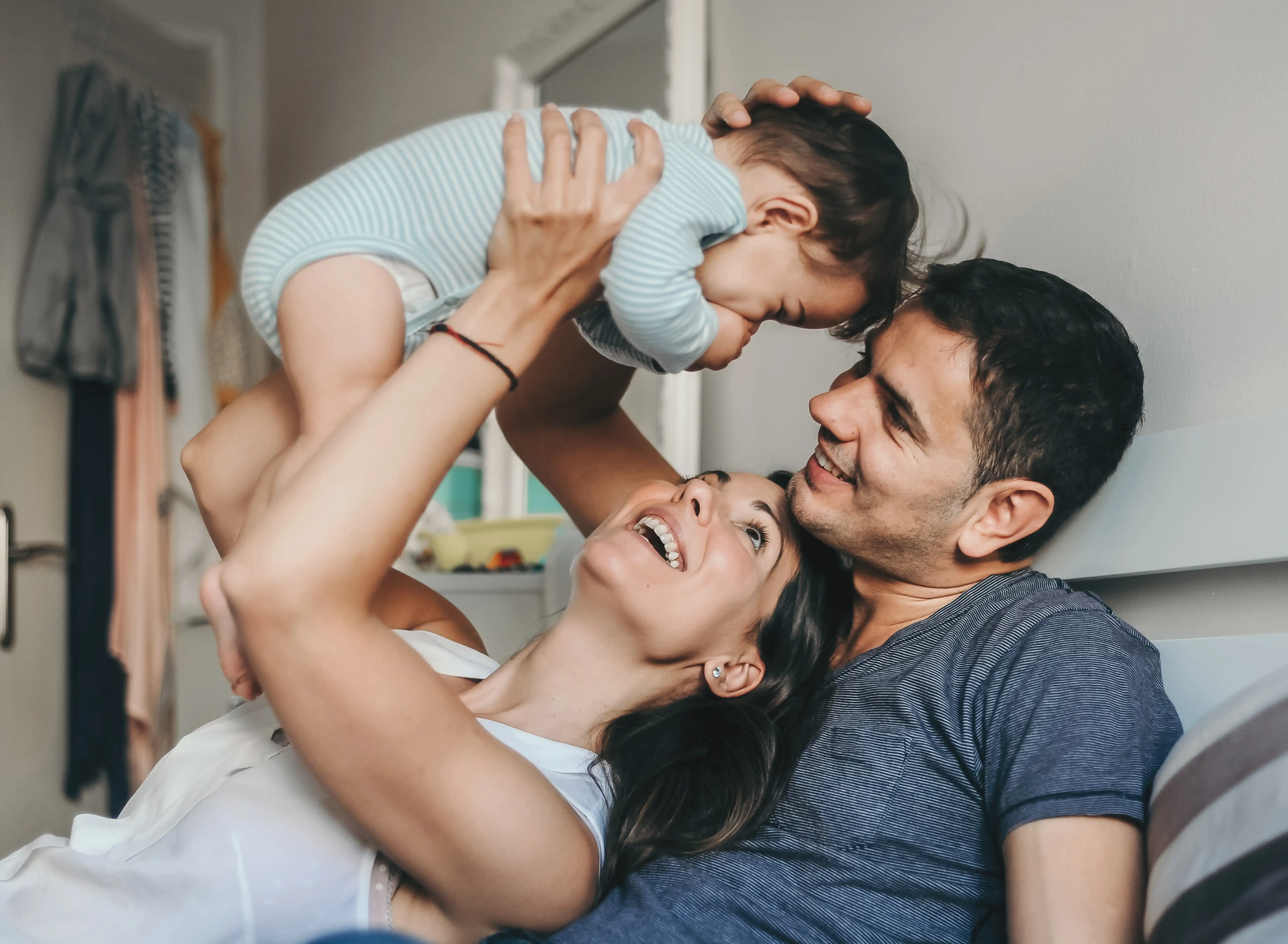 Happy Family Moment