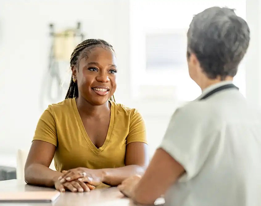 Case Manager, a licensed clinician, ready to help