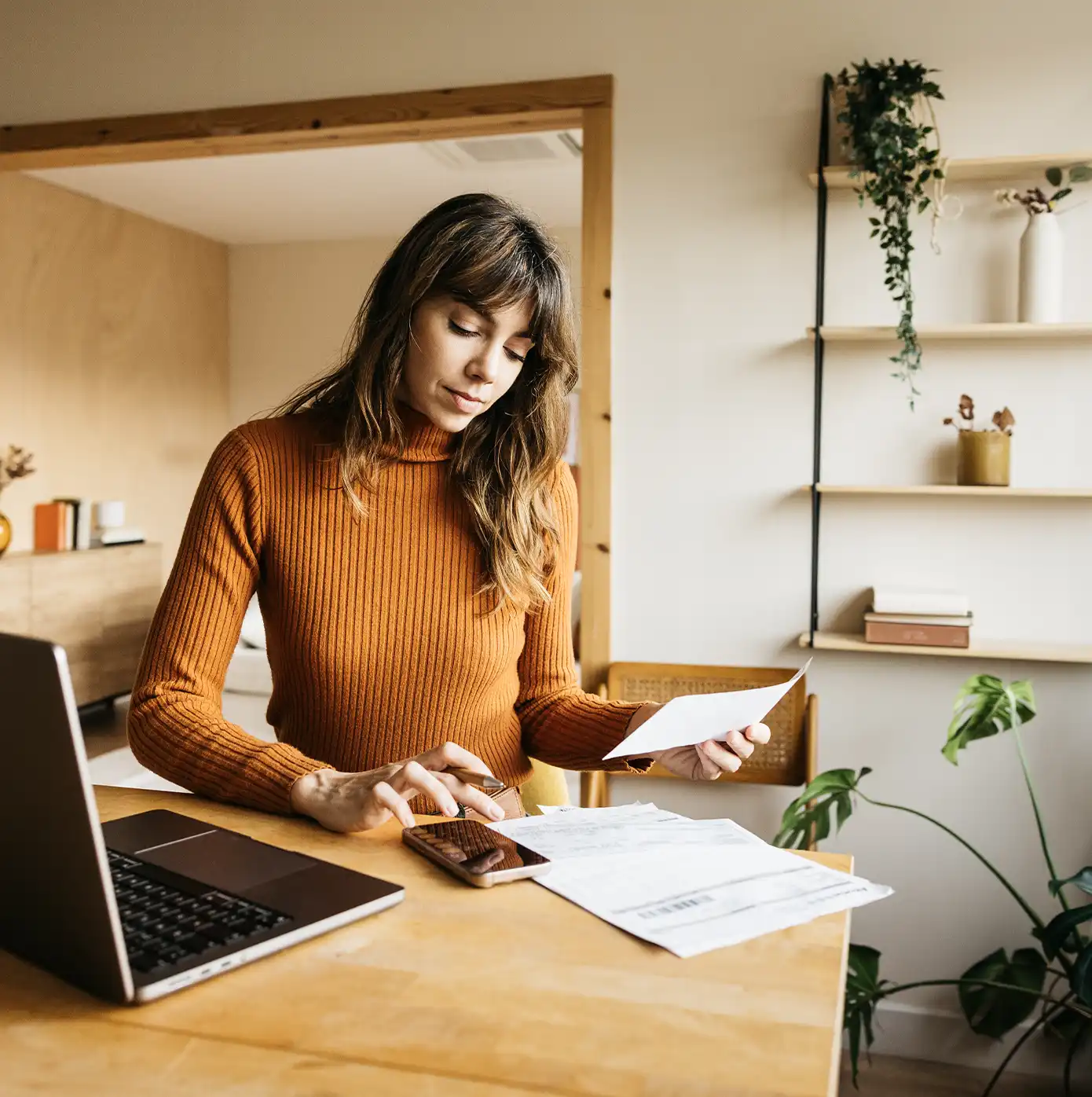 Paying bills online