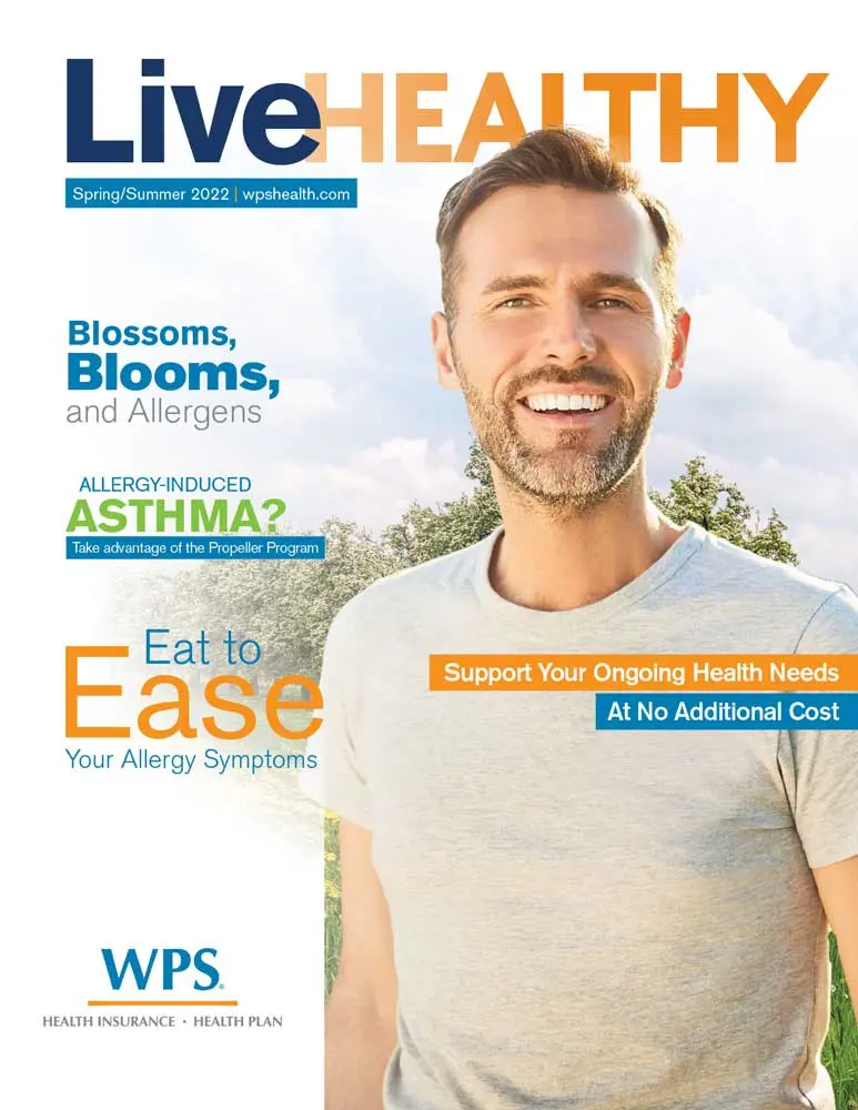 Live Healthy Newsletter Spring/Summer 2022 for employers