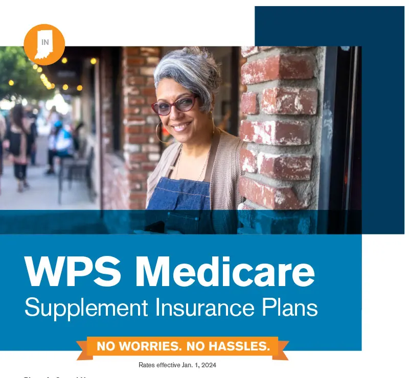 Medicare supplement insurance plan brochure