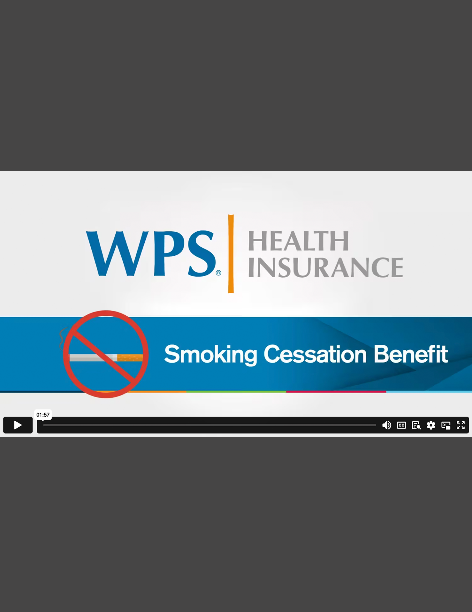 Smoking Cessation Benefit