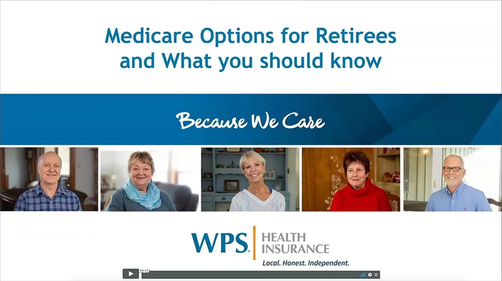 Prerecorded Medicare options webinar for retirees